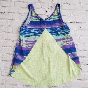 Ivivva mesh back tank -sz 12-